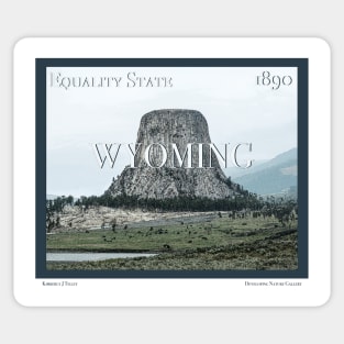 Wyoming Poster Sticker